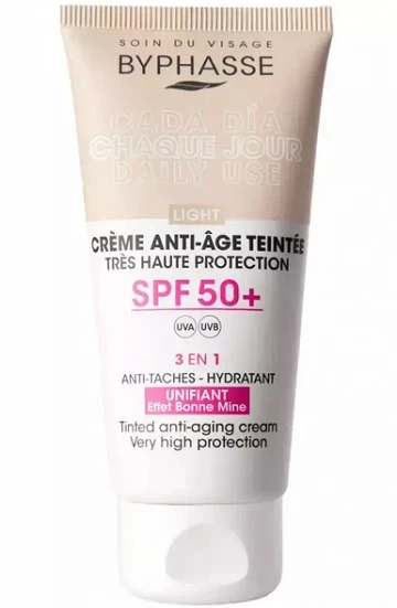 Crema fata nuantatoare Light Byphasse 50ml 50+